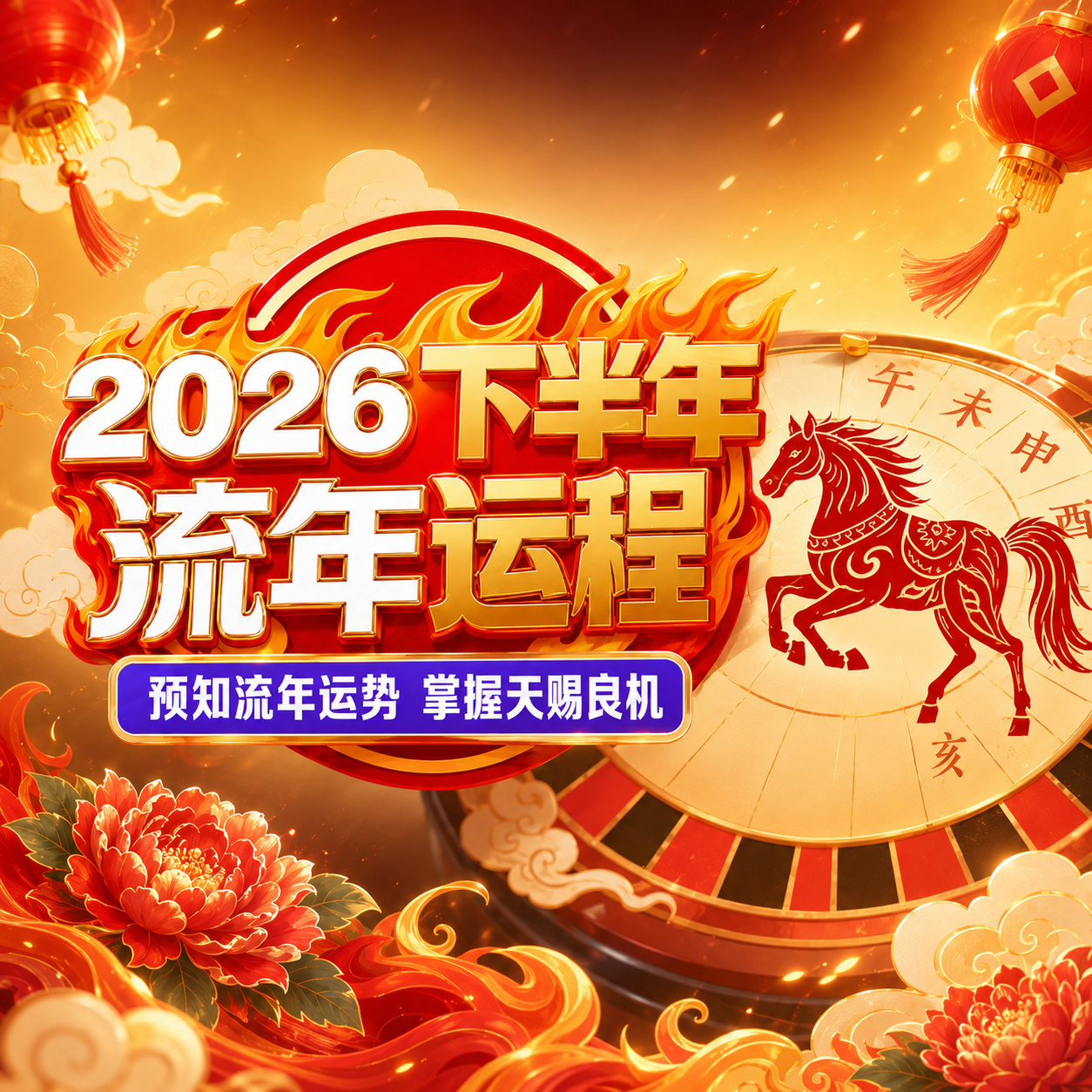 命理服務（2026 年下半年流年運程）